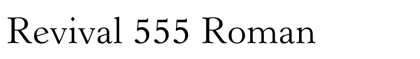 Revival 555 Roman